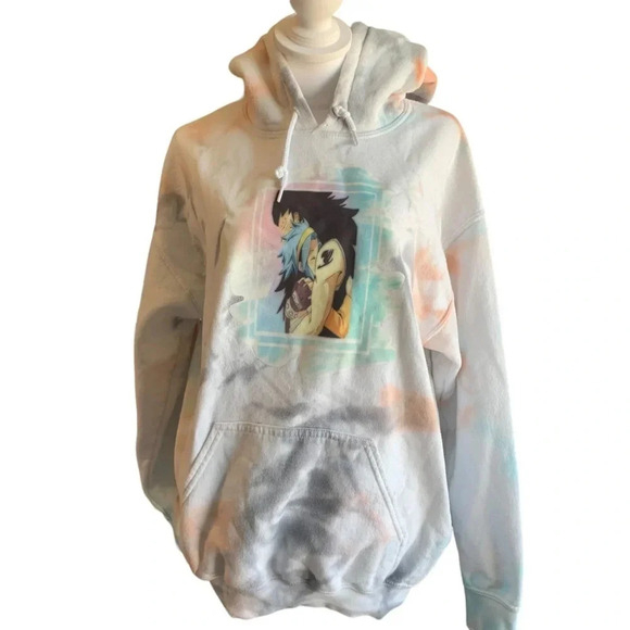 GILDAN Anime hoodie size medium - Picture 1 of 4